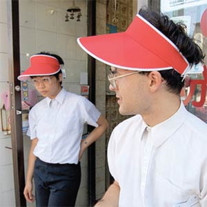 Amy Lam, left, and Jon McCurley, the "conceptual comedy" duo known as Life of a Craphead.