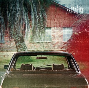 Cover of the Arcade Fire's new single "The Suburbs"