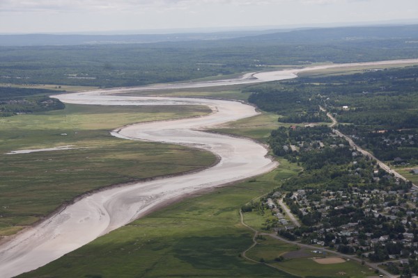 The Petitcodiac River in Moncton. Photo courtesy the Petitcodiac Riverkeepers.