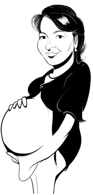 Sally Rhoads. Illustration by Antony Hare.