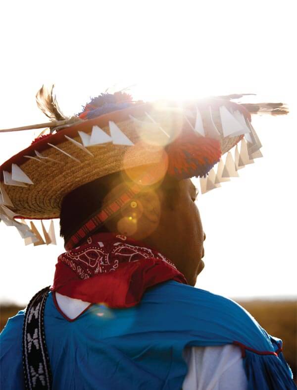 Alberto Hernandez Gonzales, a Huichol guardian of Wirikuta. Photo by José Luis Aranda.
