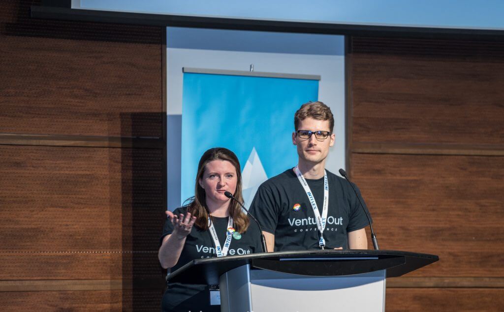 Jeanette Stock (L) Taylor Bond (R)